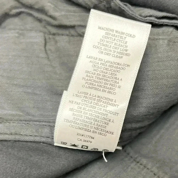 Rails Thomas Twill Chino Pants Size 38 Charcoal Business Casual Neutral $228 NWT - Picture 7 of 16